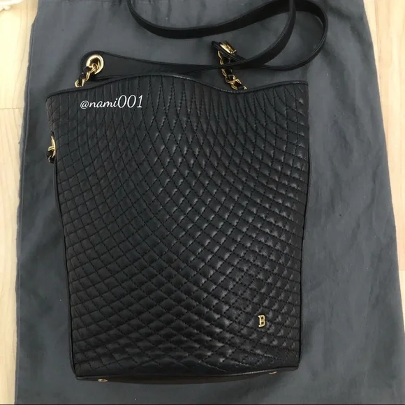 Vintage Bally Quilted Lambskin Shoulder Bag EUC - Picture 4 of 12